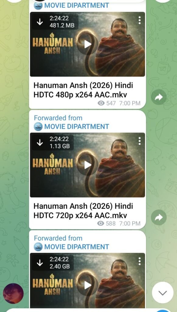 Hanuman Ansh movie